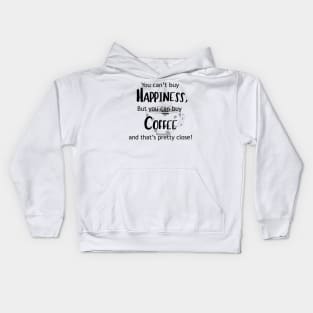 Steaming Hot Coffee Kids Hoodie